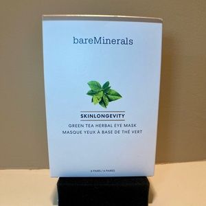 bareMinerals Skinlongevity Green Tea Herbal Eye Mask - Pack of 6 Pair